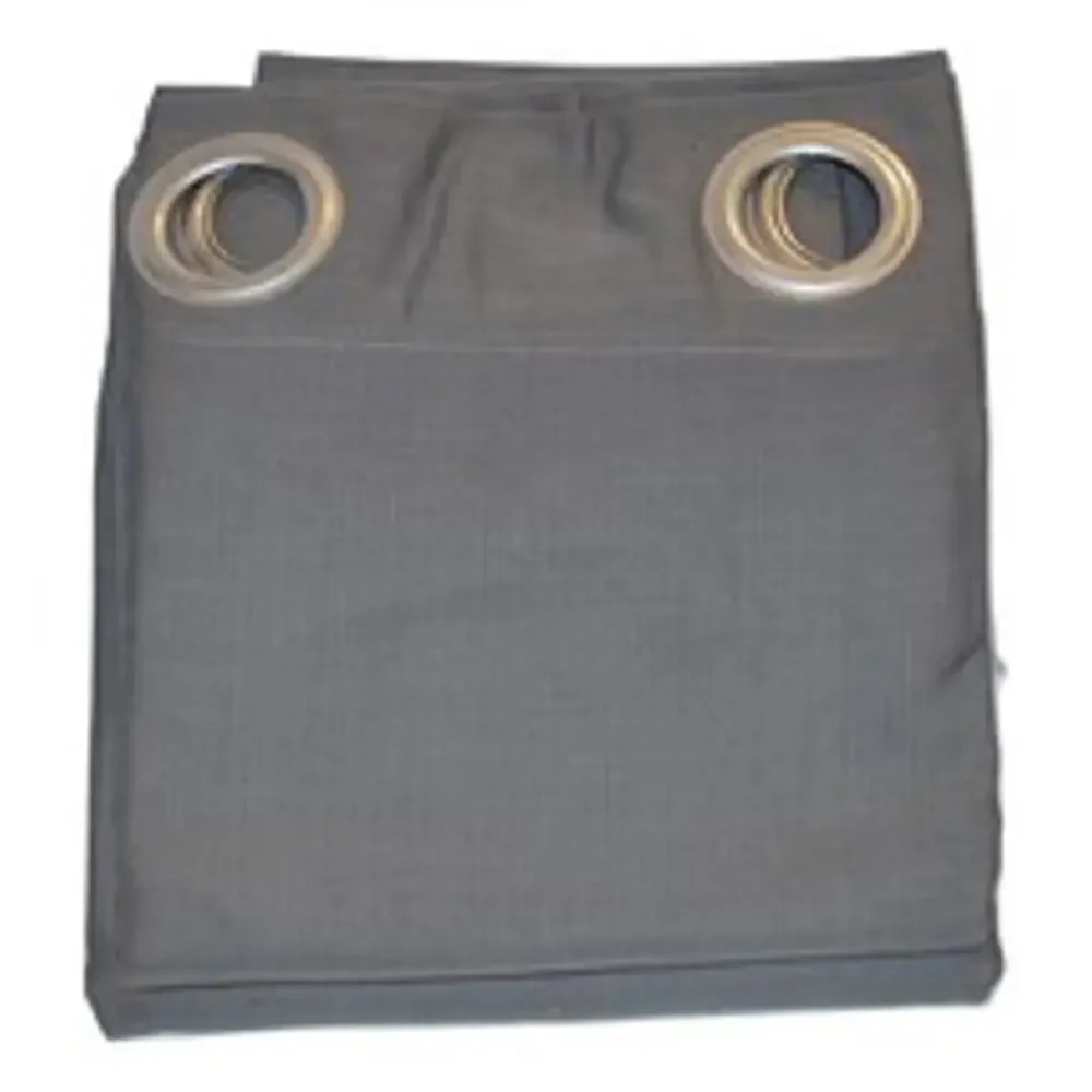 NEW Set of 2 Solid Gray Curtain Panels (54